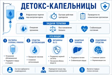 Капельница от наркотиков на дому в Мытищах
