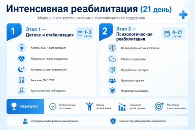 Реабилитация за 21 день в Мытищах